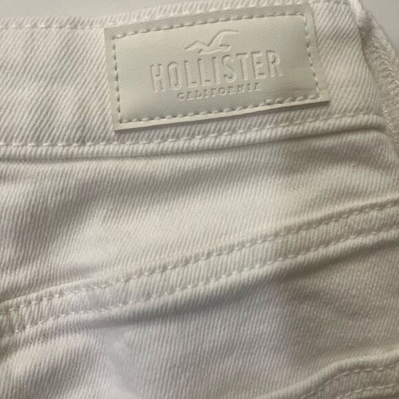 Hollister White Ankle Cropped Jeans - Picture 12 of 12
